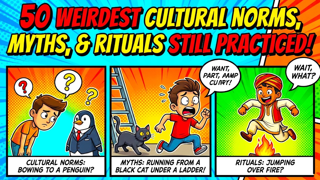50 Weirdest Cultural Norms, Myths, and Rituals Still Practiced