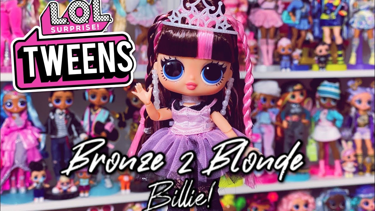 L.O.L. Surprise! Tweens Surprise Swap Bronze-2-Blonde Billie Fashion Doll  with 20+ Surprises