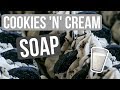 Cookies and Cream Soap (Oreo Inspired) | Royalty Soaps