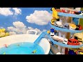 はたらくくるま大集合　トミカタワーから水の中へ