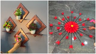 Beautiful plant shelves diy| Paper wall decor craft idea | Best out of waste idea | Home decor idea