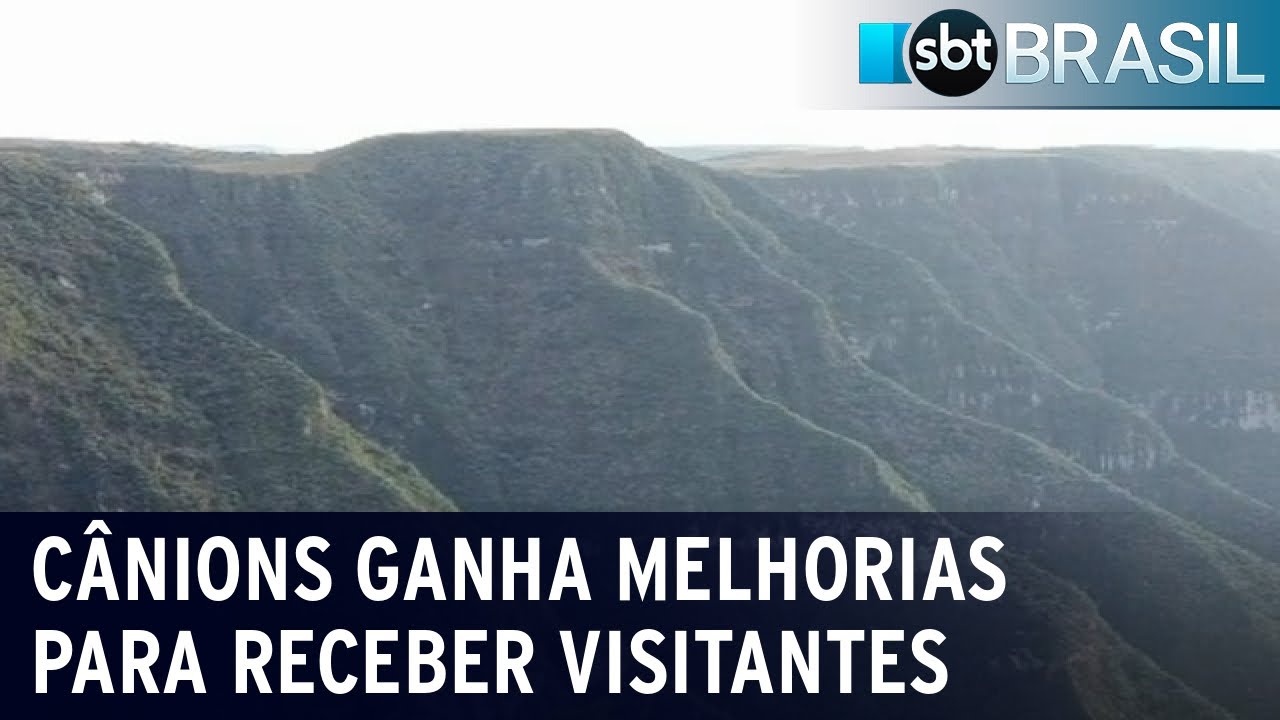 Cânions do Rio Grande do Sul ganham melhorias para receber visitantes | SBT Brasil (16/07/22)