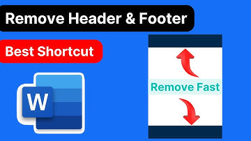 How to Remove Header and Footer (Update 2025) | In Microsoft Word