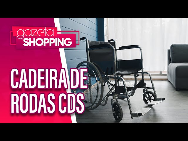 Cadeira de rodas CDS | Fone Fraldas | Gazeta Shopping Cadeira de rodas CDS | Fone Fraldas | Gazeta Shopping