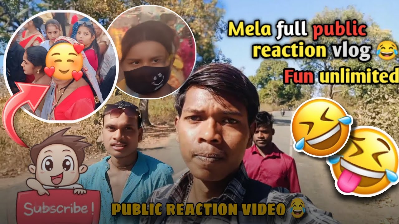 Mela Vlog: Public Reaction aur Full On Entertenment! ✨😂#vlog  #FunnyMemes #trending #ComedyVideo