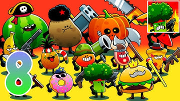 Food Gang - gameplay walkthrough - part 8 (android)