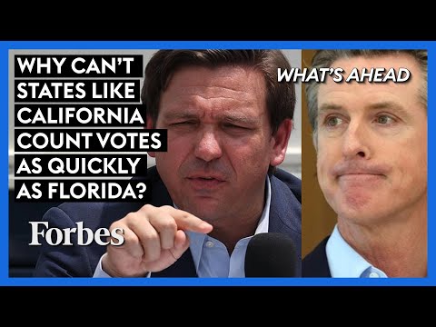 Why Can't States Like California Count Votes As Quickly As Florida? | What's Ahead