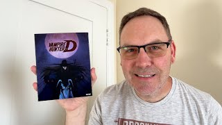 Vampire Hunter D Blu-ray Unboxing 40th Anniversary Edition