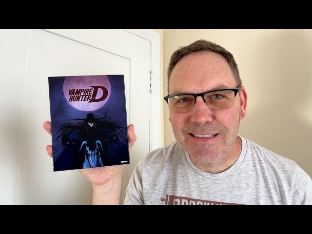 Vampire Hunter D Blu-ray Unboxing 40th Anniversary Edition - YouTube