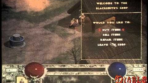 Diablo - PreRelease Demo / Alpha 4 Gameplay Preview