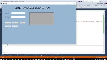 VB NET insert update delete view and search data with SQL database WITH CODE