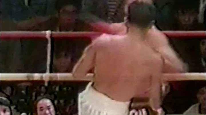 Ramon Dekkers vs Boonchai Sor Towanon