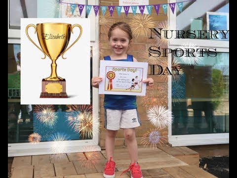 Nursery Sports Day | ლიზი მიდის ბაღში შეჯიბრებაზე | Elizabeth \u0026 Eva TV