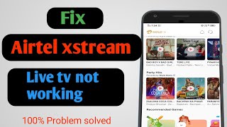 Airtel xtream app live channel not showing screenshot 4