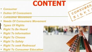 Consumer Rights || PPT On Consumer Rights || Power Point Presentation 👤💵💰🏪💁