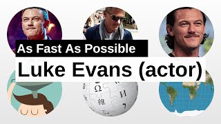 Famous Luke Evans (actor) As Fast As Possible Net Worth