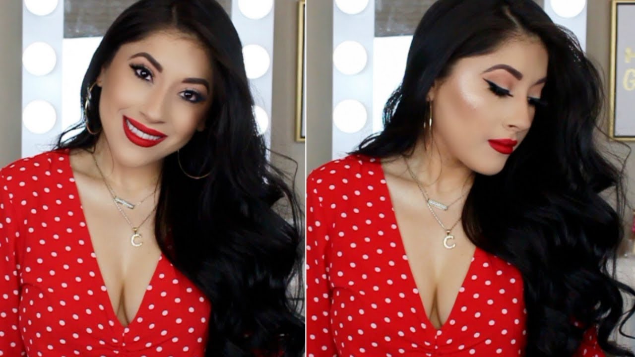 SIMPLE GLAM SUMMER MAKEUP TUTORIAL | CELINA MENDOZA - YouTube