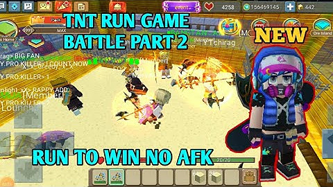 SKYBLOCK - TNT RUN GAME BATTLE PART 2 | RAPPY PRO BG