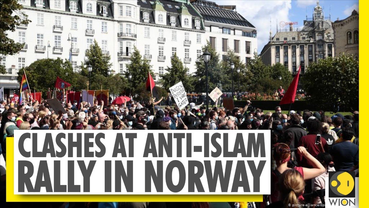 Norway  Anti Islam protesters ripped pages from Muslim holy book  Anti Islam rally  World News