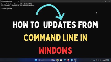 How to Run Windows Updates from Command Line in Windows 11
