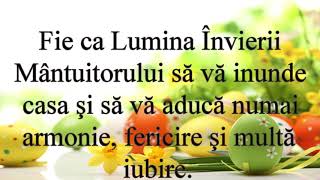 PAȘTE BINECUVÂNTAT!