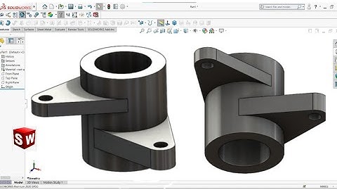 Solidworks Tutorial for Beginners: Part 33 | Extrude Boss, Move/Copy | Cad Cam Design Tutorials