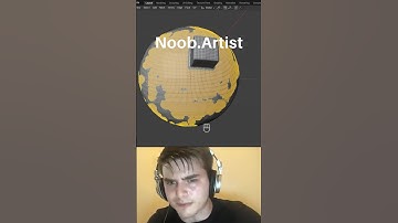 Noob vs Pro artist: select around #blendertutorial #blender #blendercommunity #blender3d #b3d