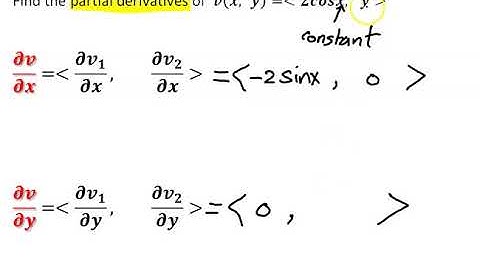 Week12 Lecture 28:  Partial Derivatives of Vector Fields