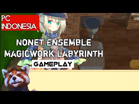 Nonet Ensemble Magicwork Labyrinth Gameplay Test PC Indonesia