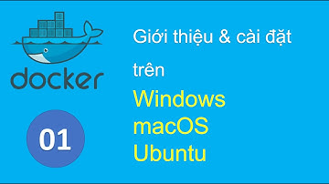 D01 - Giới thiệu và cài đặt Docker trên macOs, Windows, Ubuntu (Linux)