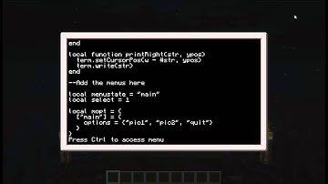Applications on ComputerCraft Tutorial: Graphical User Interfaces (1/2)
