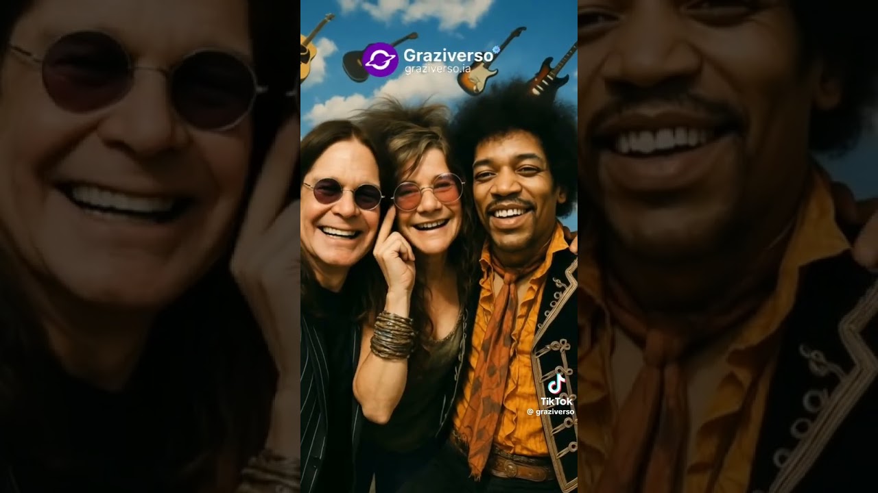 what a beautiful AI tribute to Ozzy Osbourne and all of these other fallen angels
