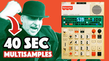 40 second multi samples on Riddim EP-40 from Teenage Engineering