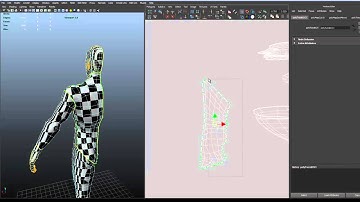 Maya 2012 tutorial - UV-Mapping tutorial - Human 02