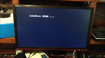 Myarc Geneve 9640 on VGA monitor with GBS8200