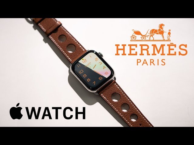 Mở hộp Apple Watch Hermès