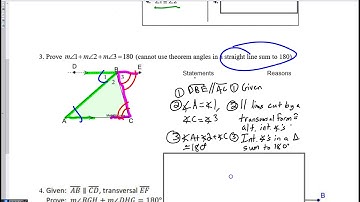 Parallel Line Proofs