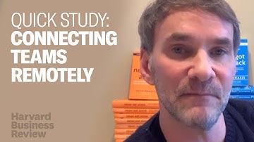 Keep Your Team Connected While You’re Apart (Quick Study)