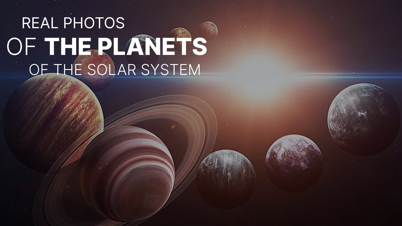 REAL PHOTOS of the of the SOLAR SYSTEM!!! YouTube