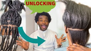 How To UNLOCK EXTENDED DREADLOCKS Without Cutting. I Knew Everyone Wanted To Know This.