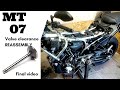 MT-07 | HOW TO Valve clearance REASSEMBLY