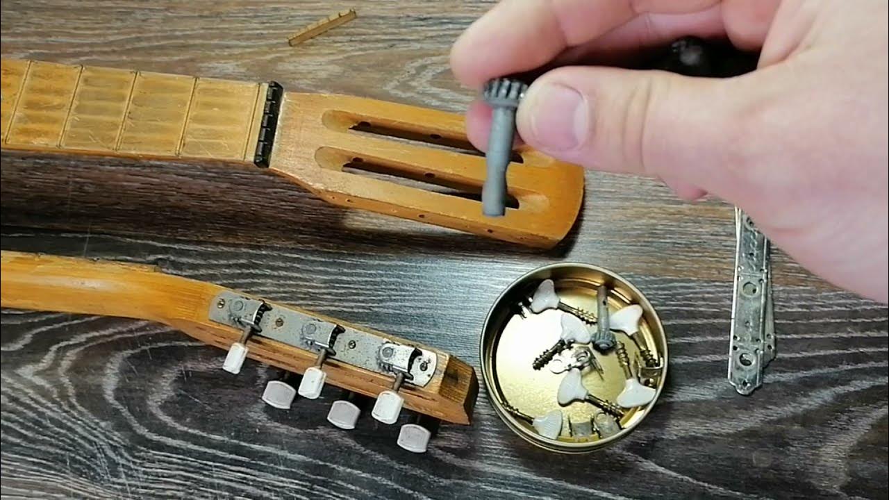 Ремонт акустической гитары своими руками (часть 1) / DIY acoustic guitar repair
