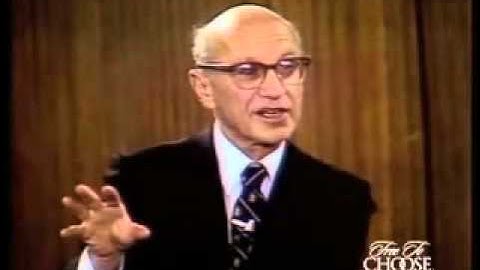 Milton Friedman: Government Created Monopolies