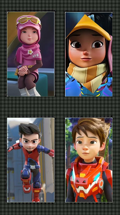 BoBoiBoy x Yaya Amato x Mara Ali x Alicia Lucio x Trina edit #boboiboy #ejenali #mechamato #Dinoster