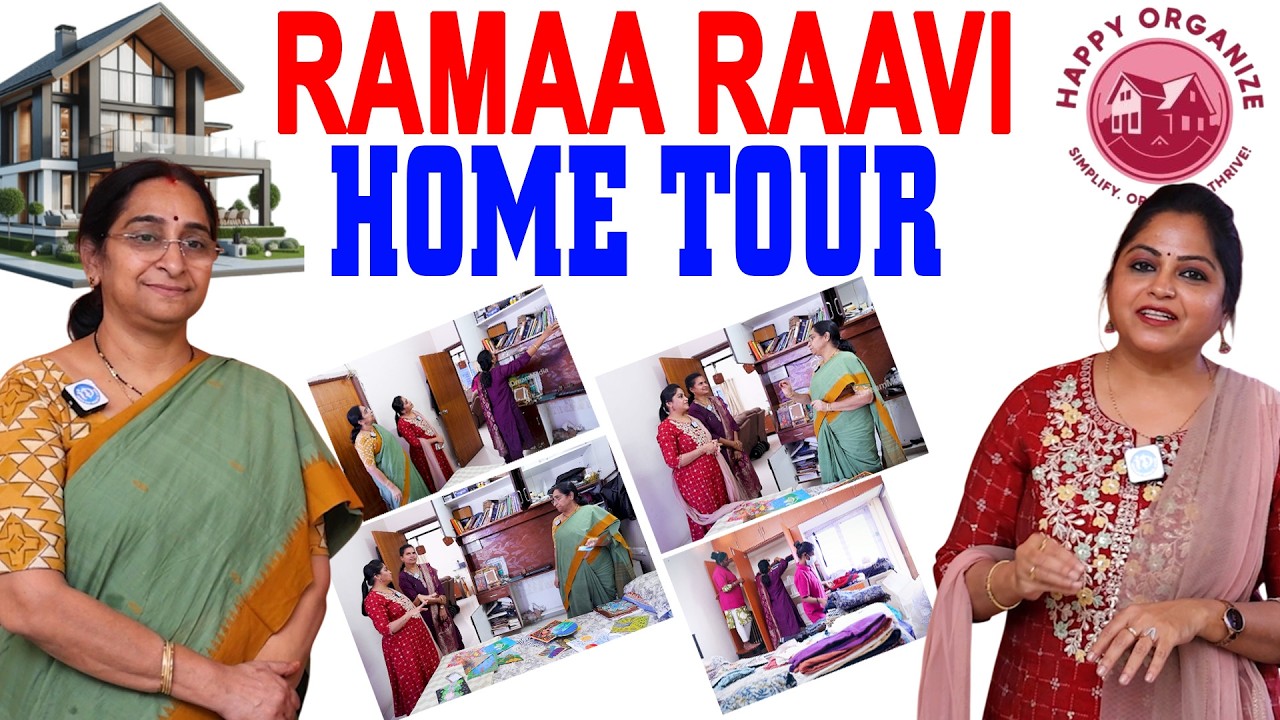 Ramaa Raavi Home Tour | Traditional & Classy House Inside View | Exclusive | @iDreamLife360