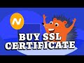 How to Buy SSL certificate on NameCheap PC 2025?