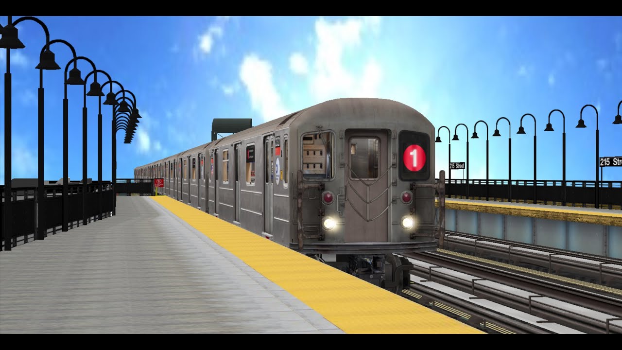Openbve R262 OpenBVE RP Run: R62 3 to New Lots Avenue - YouTube