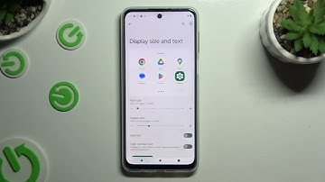 How to Change Font Size in Motorola Moto G54 Power - Manage Size of Font