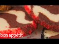 Make Easy & Impressive Zebra-Striped Cookies | Bon Appétit