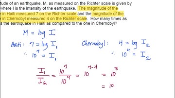 Math 3200 - Ch.8 Sec.8.4 - Applications Using Logarithmic Scales